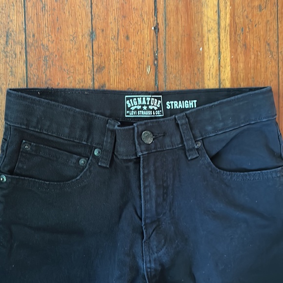 Levi’s Straight Black Boys Jeans size 14 - Picture 7 of 7